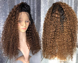 4/1B Kinky Curly Lace Wig