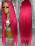 Pink Lace Wig