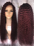 99J Curly Lace Wig