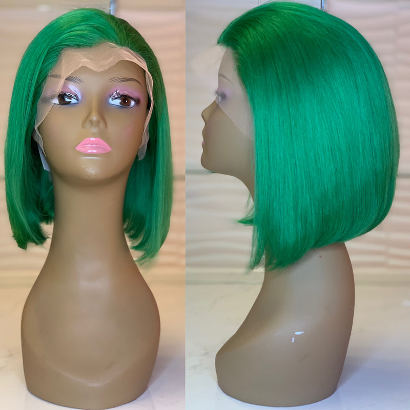 Green Lace Wig