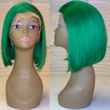 Green Lace Wig