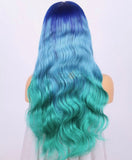 Blue/Teal Ombre Lace Wig