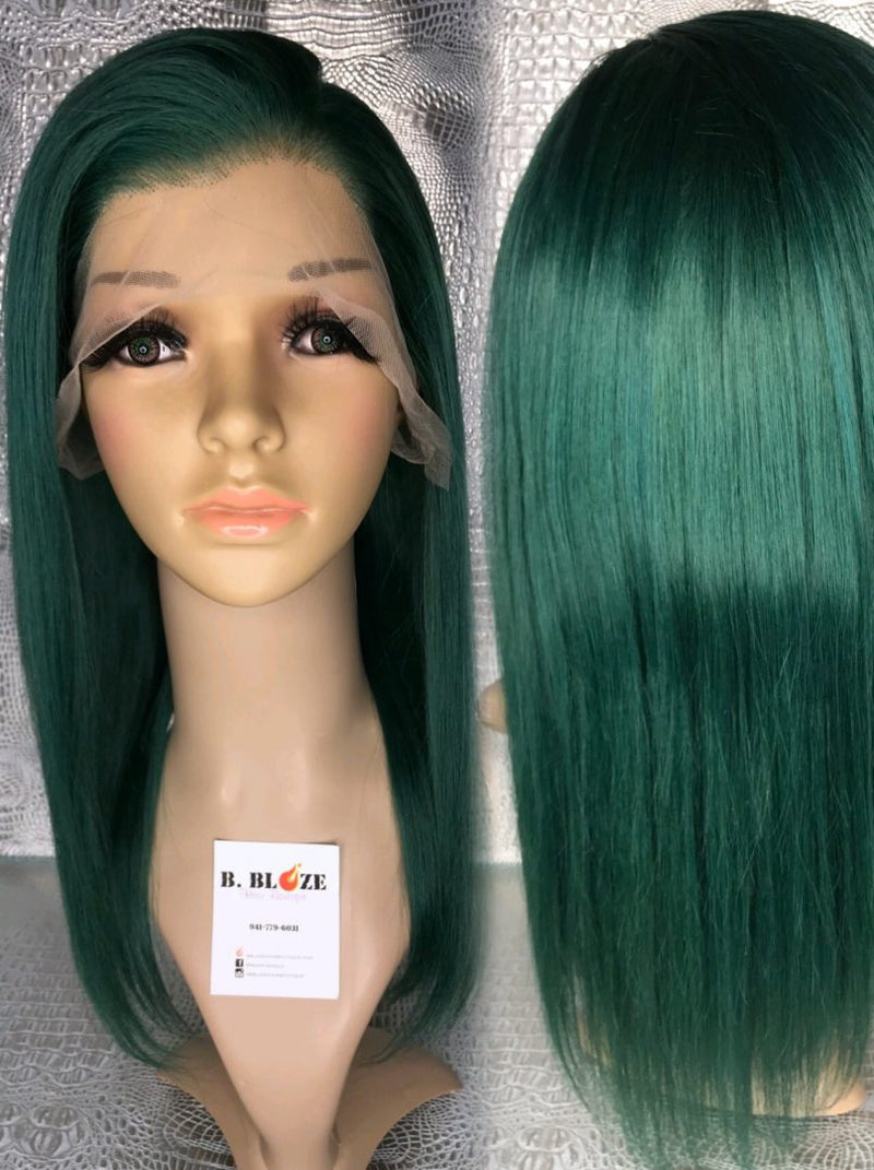 Forrest Green Lace Wig
