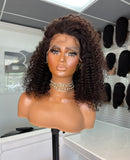 Flash Sale- 14in Exotic Curly Lace Front