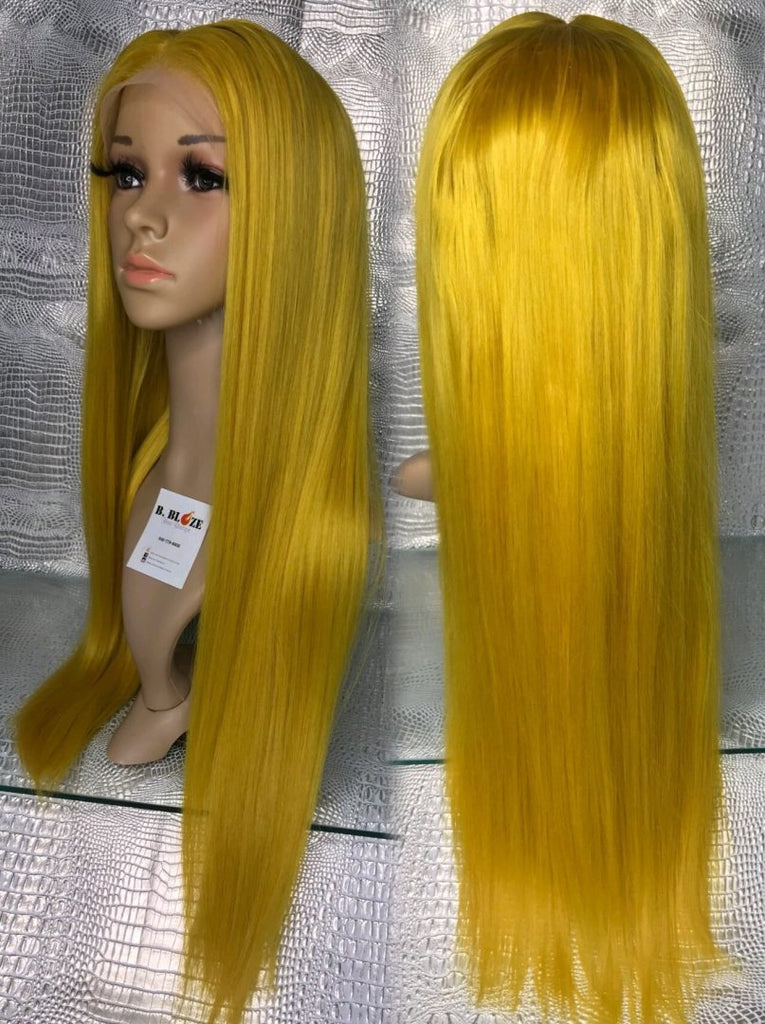 Mustard Yellow Lace Wig