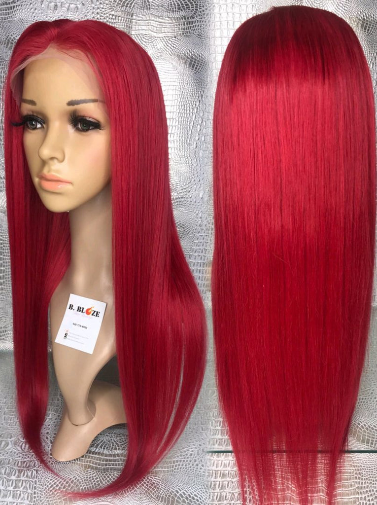 Red Lace Wig