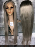 Silver/Grey Lace Wig