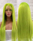 Slime Green Lace Wig
